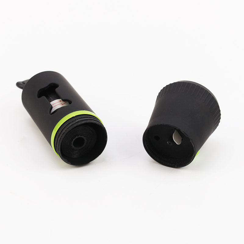 Lámpara triangular, distribuidor de bolsas para excrementos para mascotas