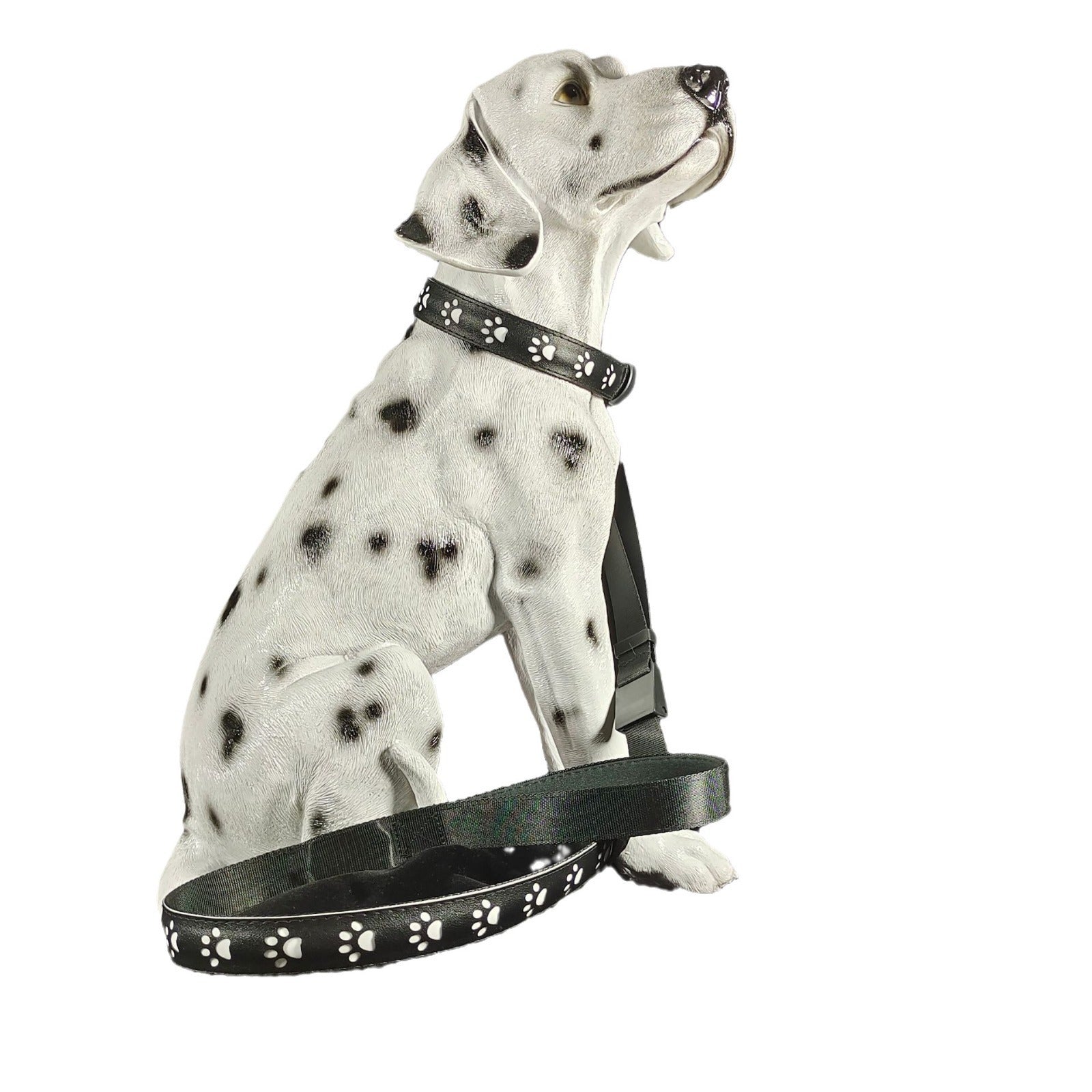 LED-Leuchthalsband mit Katzenpfotenabdruckmuster in 7 Farben