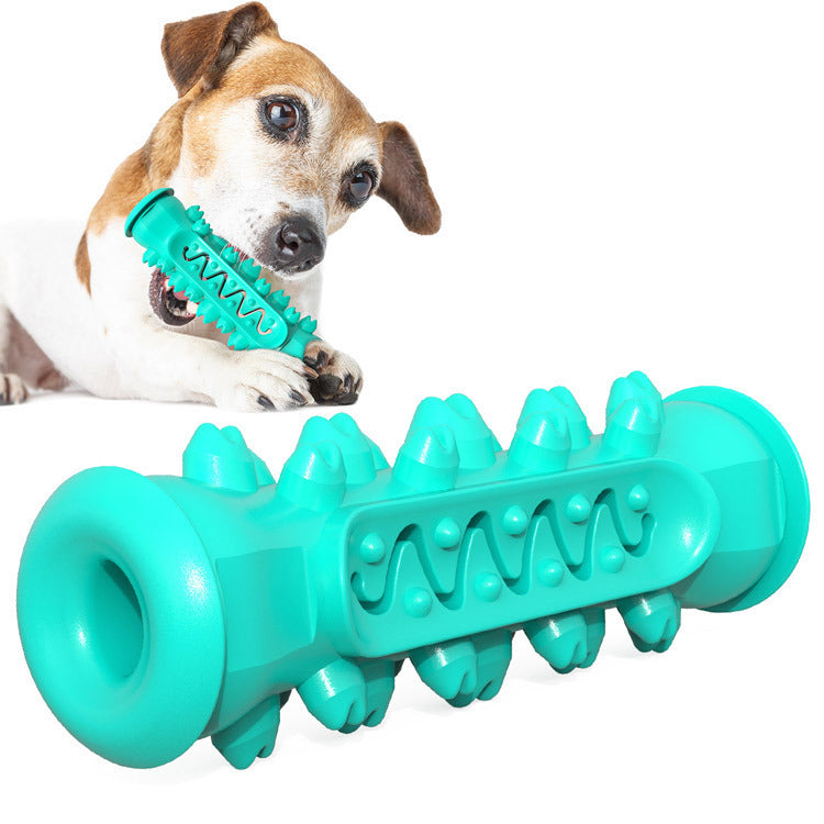 Bite-resistant pet tooth cleaning stick