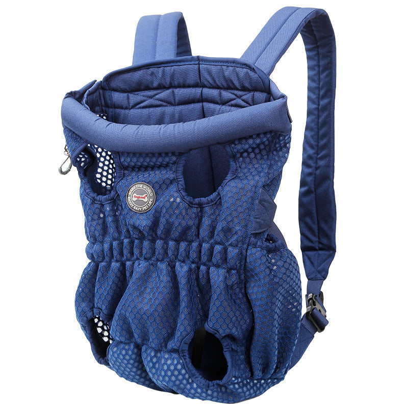 Mochila transportadora para mascotas, ideal para viajes al aire libre. Bolsa de hombro de malla transpirable.