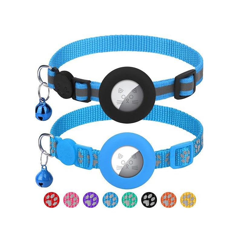 Reflektierendes Haustierhalsband für Katzen und Hunde, Anti-Verlust-Funktion