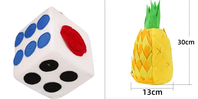 Alfombra para olfatear perros puzle juguete para mascotas alfombra de alimentación juego interactivo mantel de entrenamiento