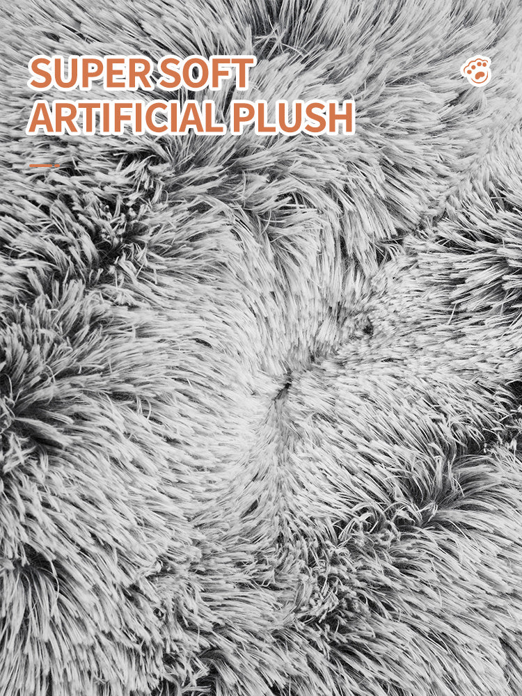 Waschbare Hundebettmatte, großes Hundesofabett, tragbare Haustierhütte, langer Plüsch-Schlafbettüberzug.