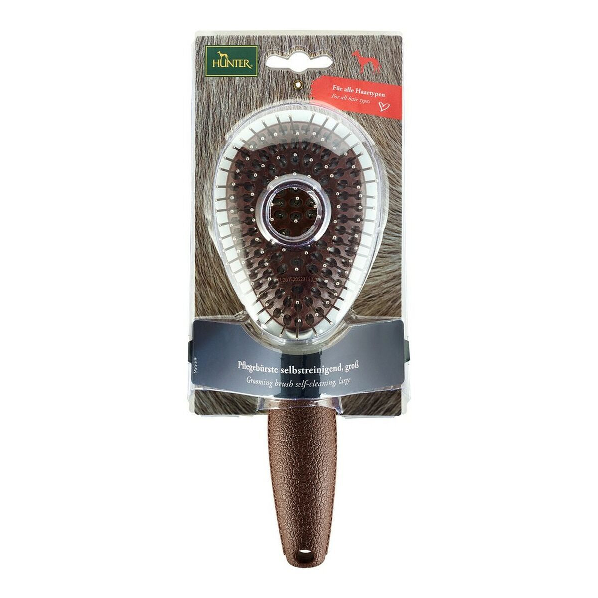 Detangling Hairbrush Hunter Self-cleaning-3