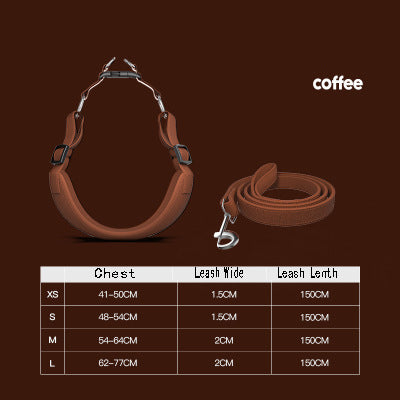 Arnés con Correa para Perros y Gatos – Cómodo y Ajustable 1.5m