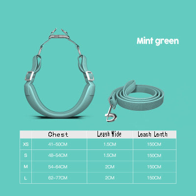 Arnés con Correa para Perros y Gatos – Cómodo y Ajustable 1.5m