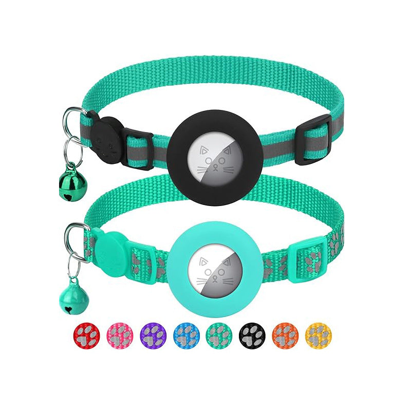 Reflektierendes Haustierhalsband für Katzen und Hunde, Anti-Verlust-Funktion