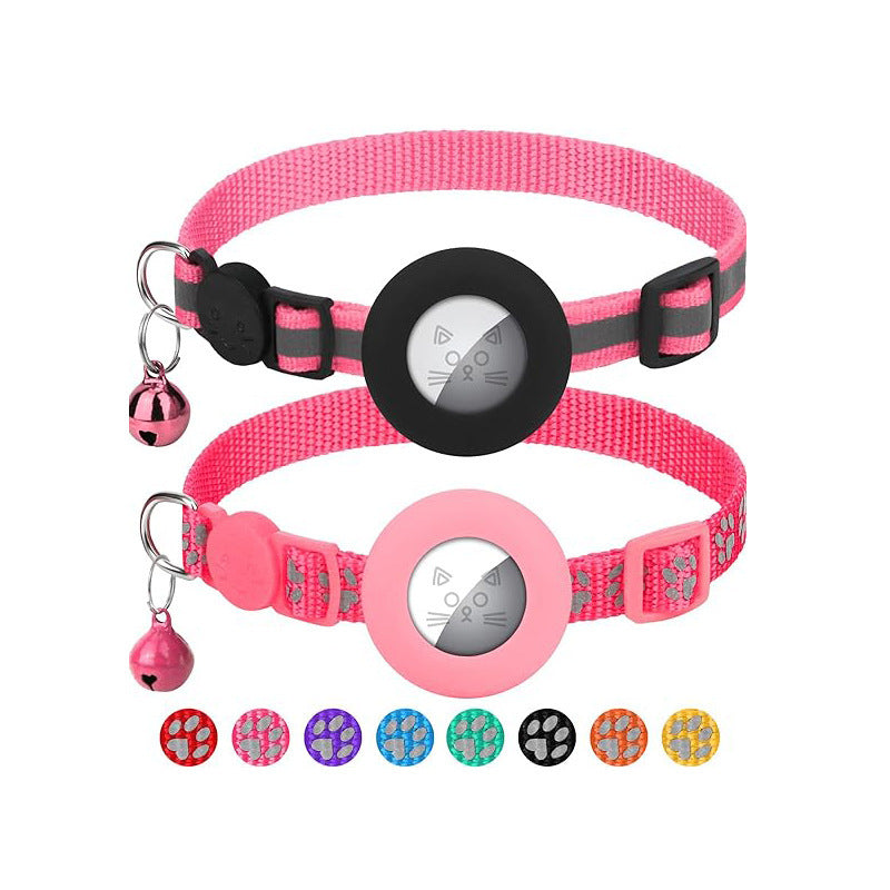 Reflektierendes Haustierhalsband für Katzen und Hunde, Anti-Verlust-Funktion