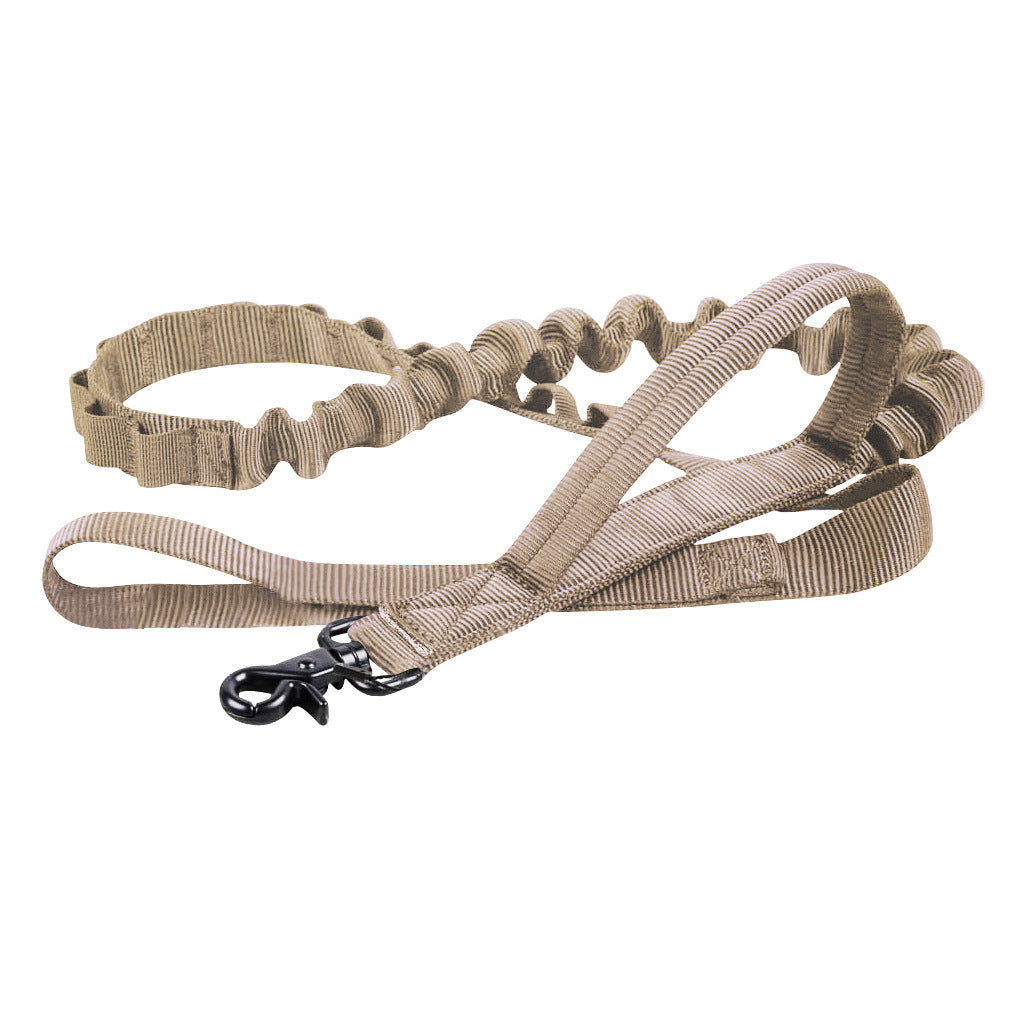 Taktisches Hundehalsband- und Leinen-Set, verstellbares Nylon-Militärhalsband