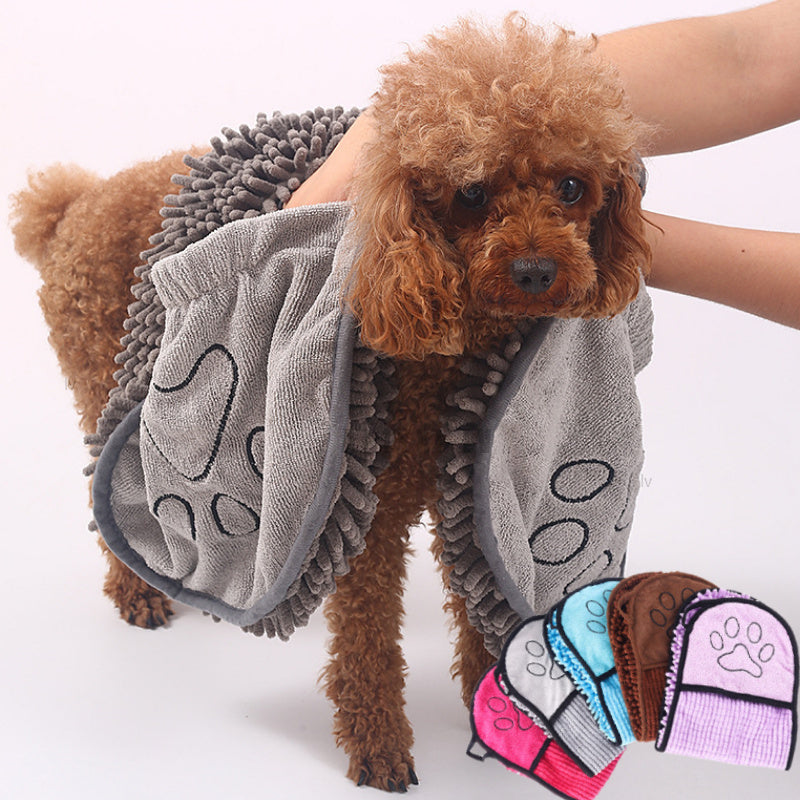 Towels for dogs and cats, super absorbent dog bathrobe, microfiber bath towels, quick-drying cat bath towel, pet towels, dog towels, pet products