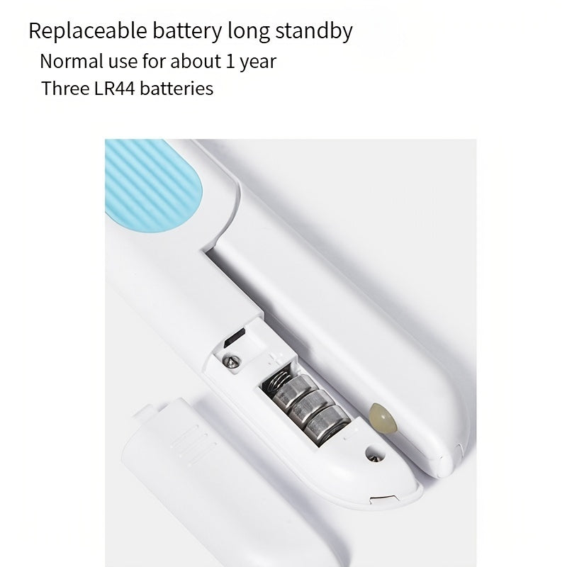 Krallenschere für Hunde und Katzen, Krallentrimmer mit LED-Licht und kreisförmigem Schneidkopf für Katzenpfotenkrallen. Verhindert zu kurzes Schneiden.