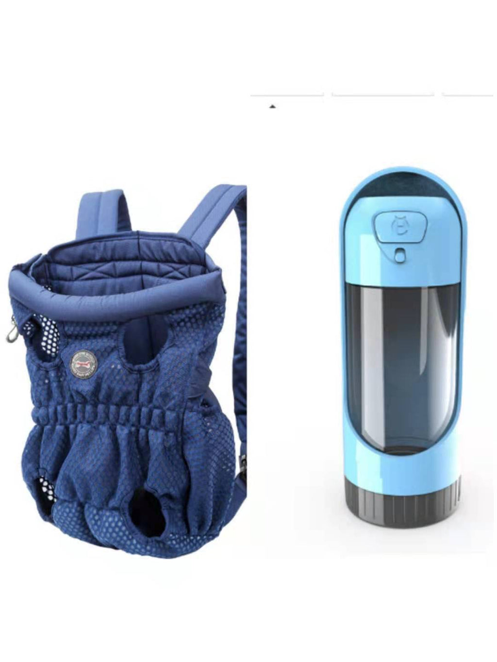 Mochila transportadora para mascotas, ideal para viajes al aire libre. Bolsa de hombro de malla transpirable.