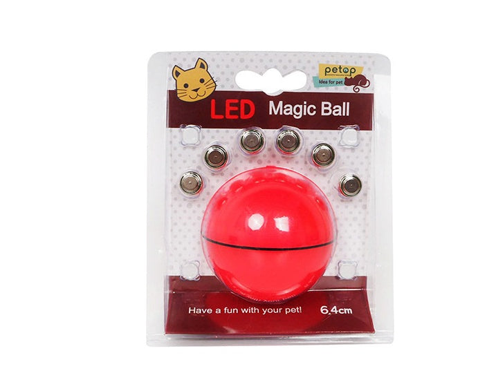 Elektronischer LED-Laserball für Haustiere, lustiges Spielzeug für Katzen. USB-aufladbar.