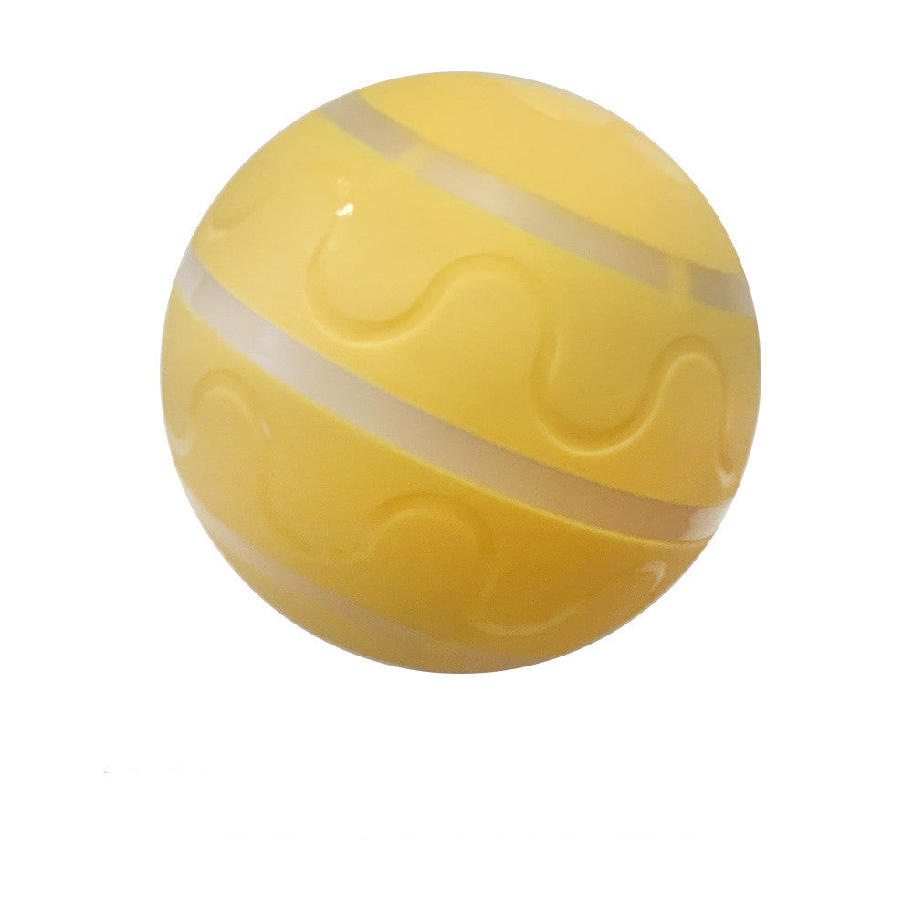 Neues Haustierspielzeug: Intelligenter Ball mit USB-Anschluss. Automatisch rotierender Ball.