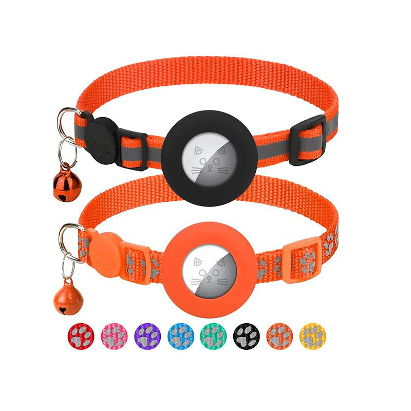 Reflektierendes Haustierhalsband für Katzen und Hunde, Anti-Verlust-Funktion