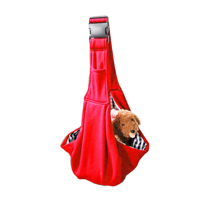 Bolsa para mascotas Dog Out con correa ajustable para el hombro