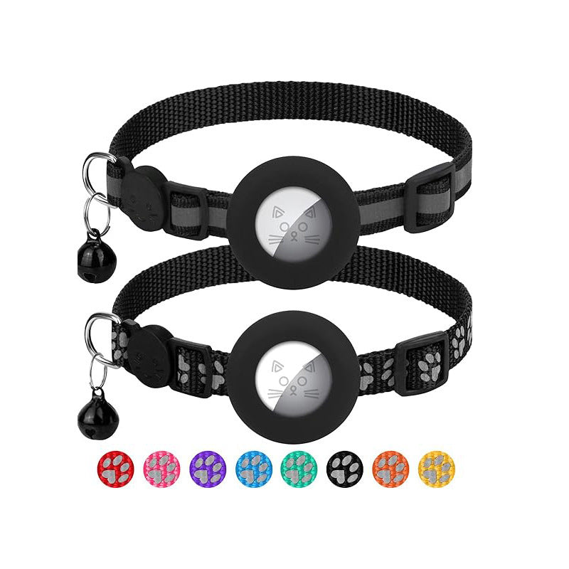 Reflektierendes Haustierhalsband für Katzen und Hunde, Anti-Verlust-Funktion