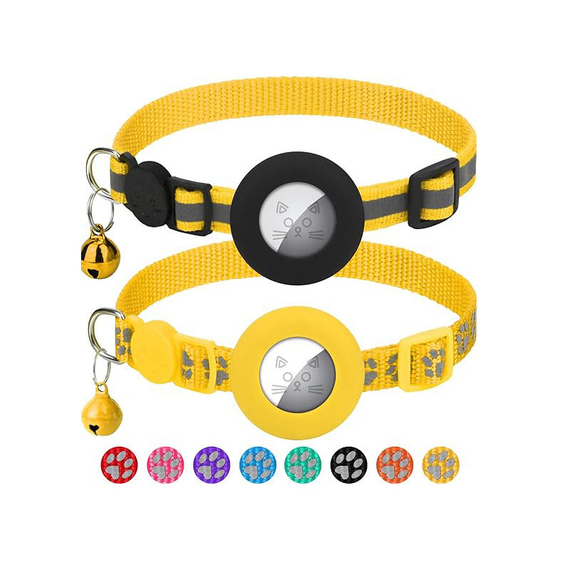 Reflektierendes Haustierhalsband für Katzen und Hunde, Anti-Verlust-Funktion